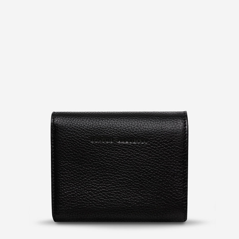 Status Anxiety Lucky Sometimes Women's Leather Wallet Black
