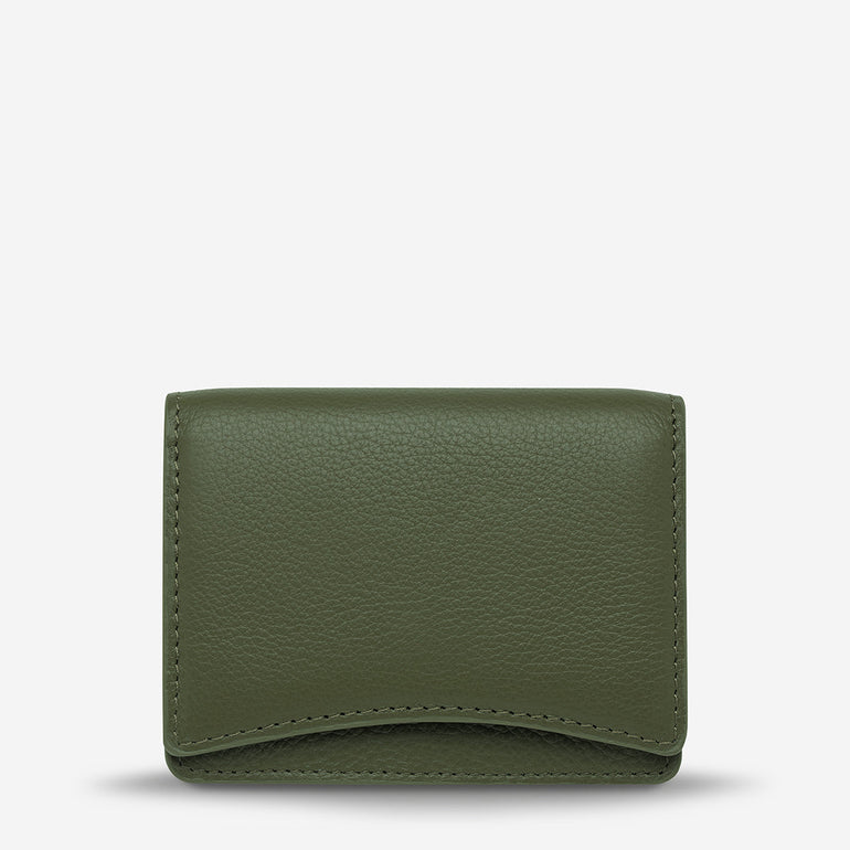 Status Anxiety Lumen Women's Leather Wallet Khaki