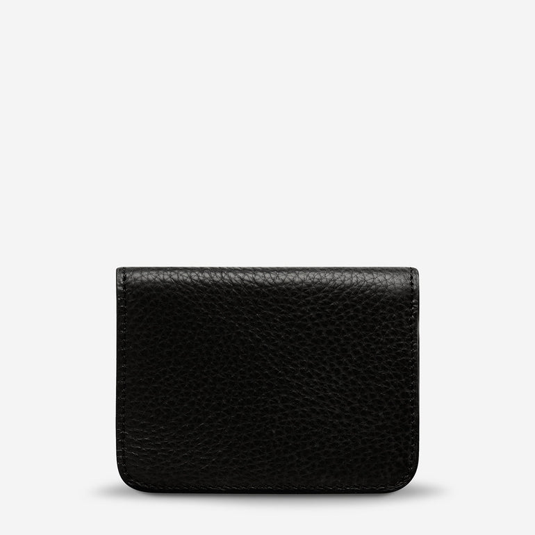 Status Anxiety Miles Away Women's Leather Wallet Black