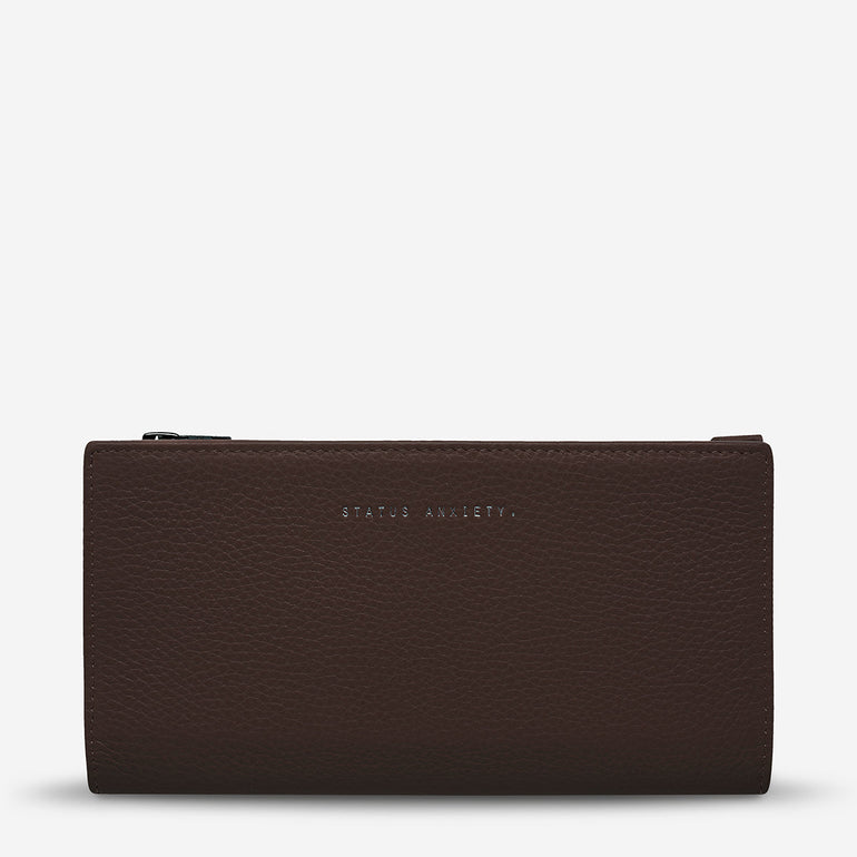 Status Anxiety Old Flame Women's Leather Wallet Cocoa