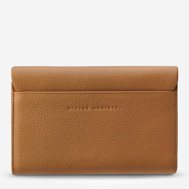 Status Anxiety Remnant Women's Leather Wallet Tan