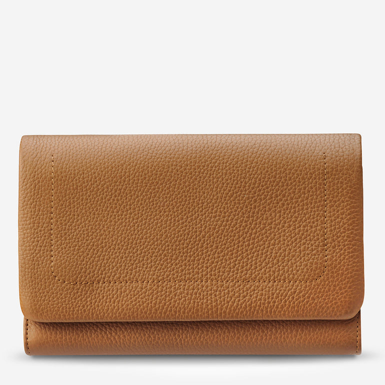 Status Anxiety Remnant Women's Leather Wallet Tan