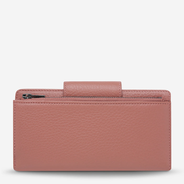 Status Anxiety Ruins Women's Leather Wallet Dusty Rose