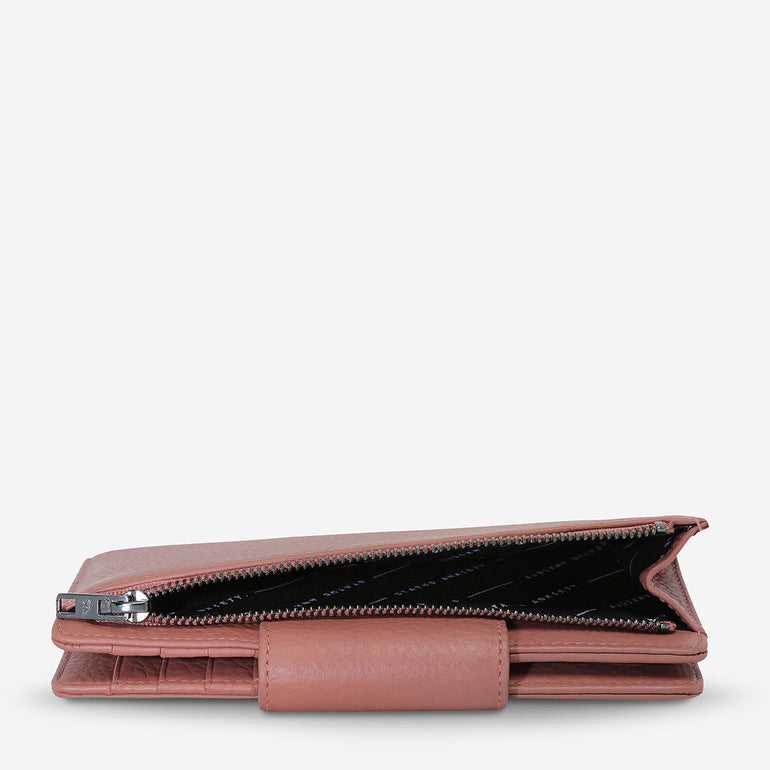 Status Anxiety Ruins Women's Leather Wallet Dusty Rose
