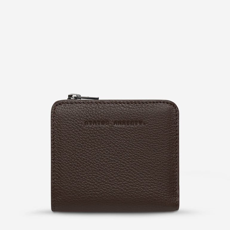 Status Anxiety Sense Of Wonder Women's Leather Wallet Cocoa