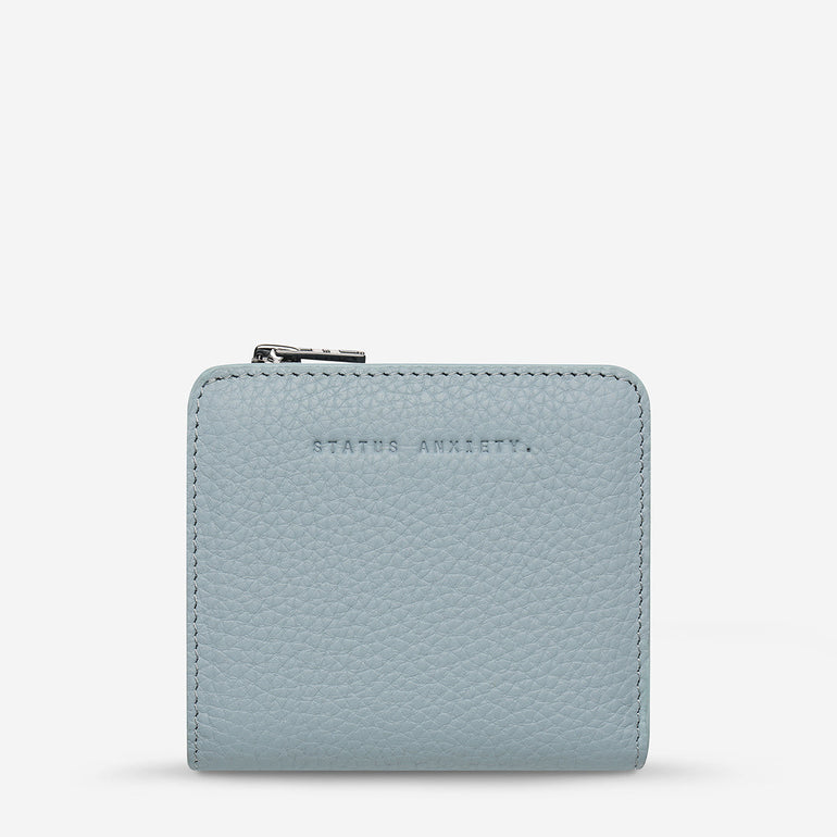 Status Anxiety Sense Of Wonder Women's Leather Wallet Powder Blue