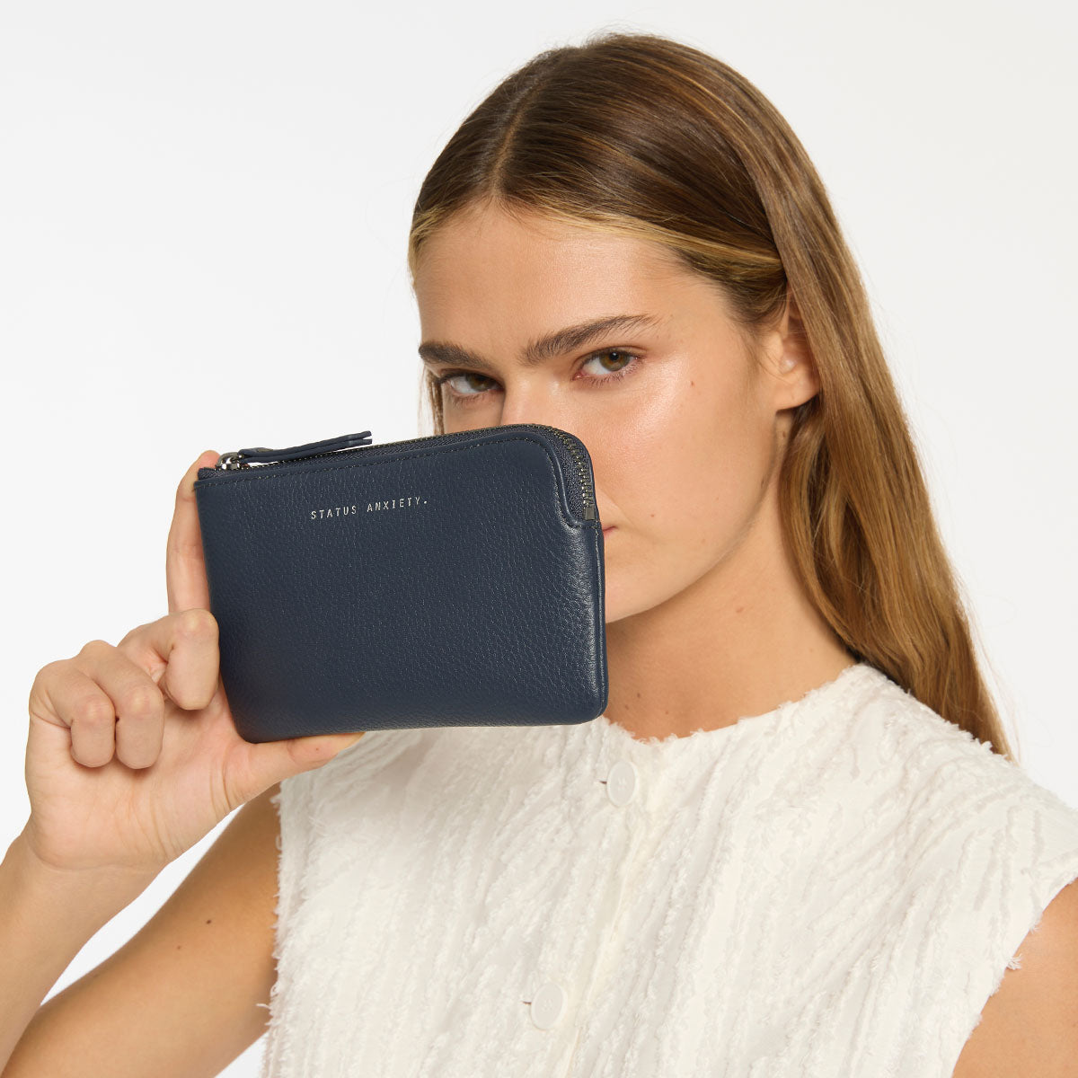 Smoke And Mirrors Wallet - Midnight Blue