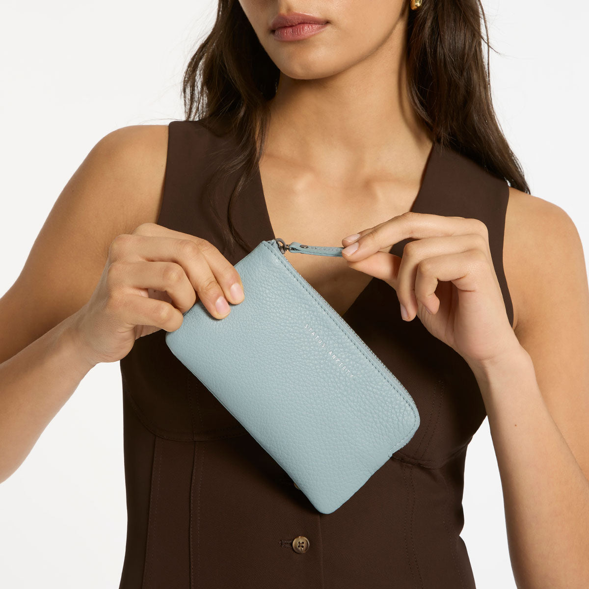 Smoke And Mirrors Wallet - Powder Blue