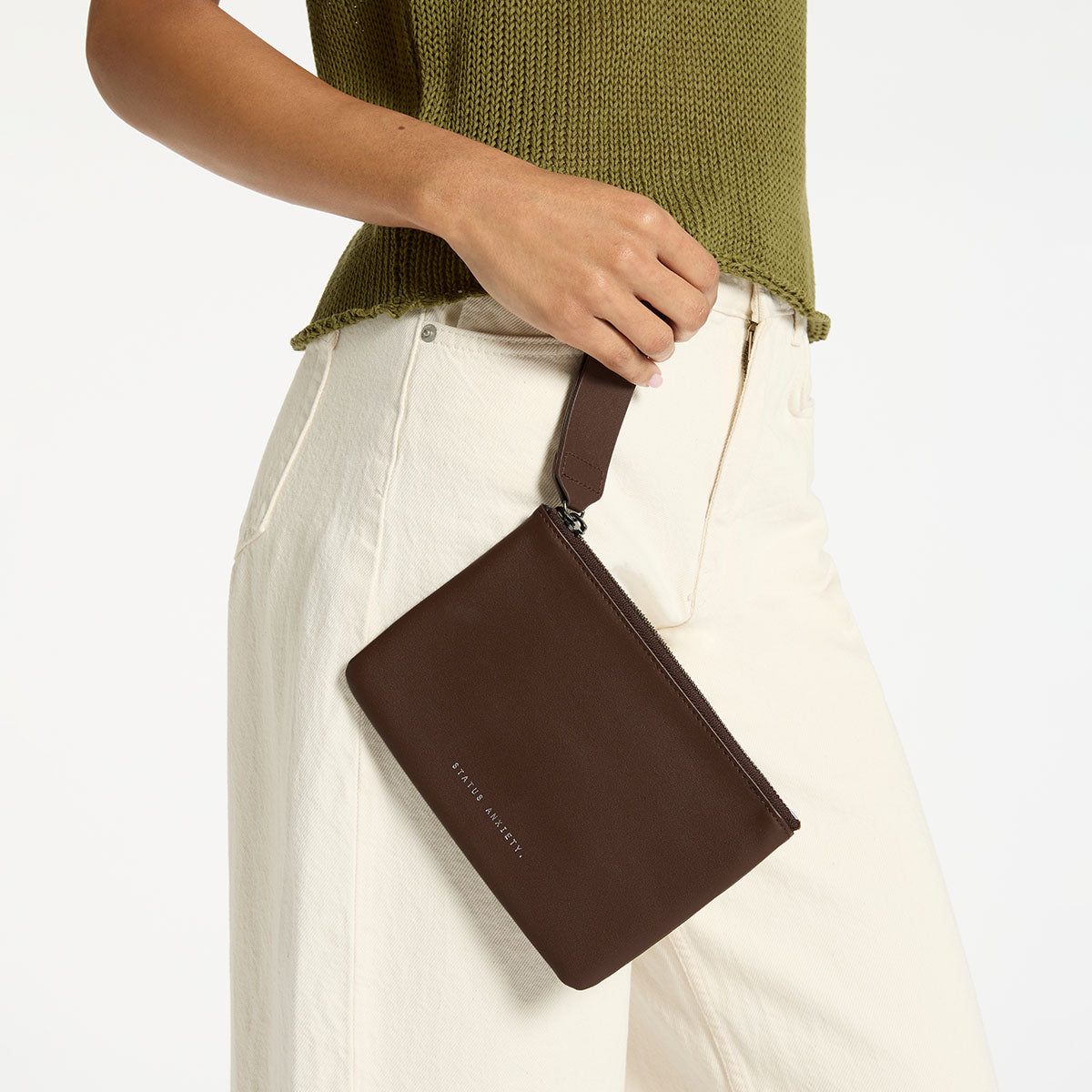 Take Your Chances Wallet - Cocoa Nappa
