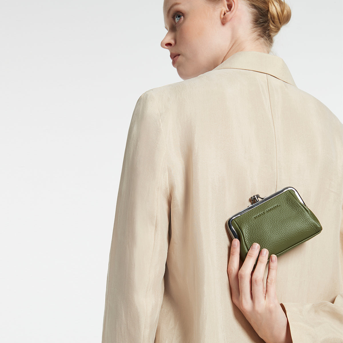 Status Anxiety Women's Leather Wallet Volatile Khaki