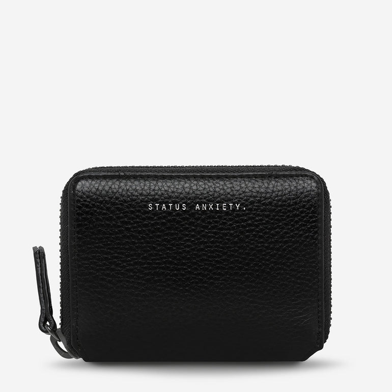 Status Anxiety Wayward Women's Leather Wallet Black