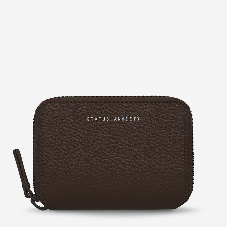 Status Anxiety Wayward Women's Leather Wallet Cocoa