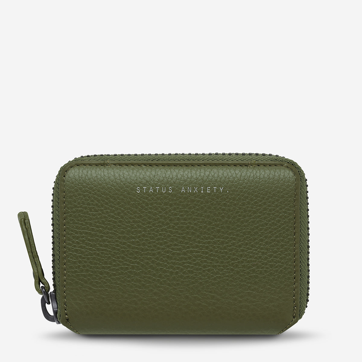 Status Anxiety Wayward Leather Wallet Khaki