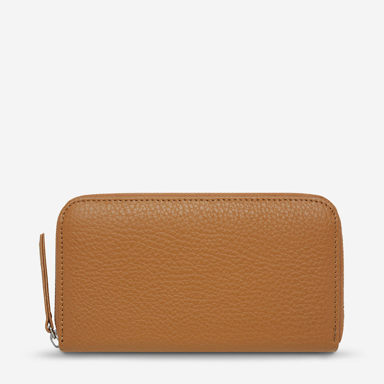 Status Anxiety Yet To Come Leather Wallet Tan