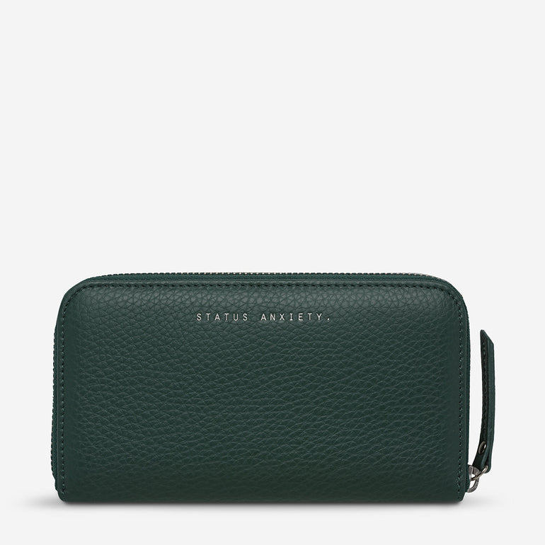 Status Anxiety Yet To Come Leather Wallet Teal